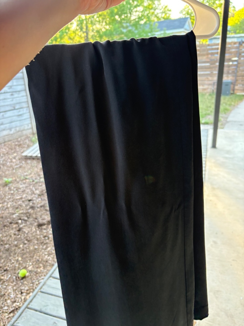 L'AGENCE Women's black silk tie trousers Black Size 2 (original $550) - Picture 5 of 5